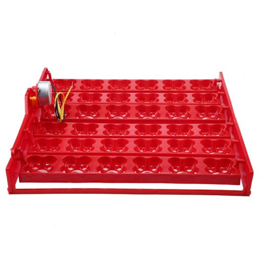 nwejron Egg Turner, Bandeja para incubar huevos, Accesorios para incubadora de huevos de laboratorio, Ganso para pollo, pato, pavo real (Motor 110V)