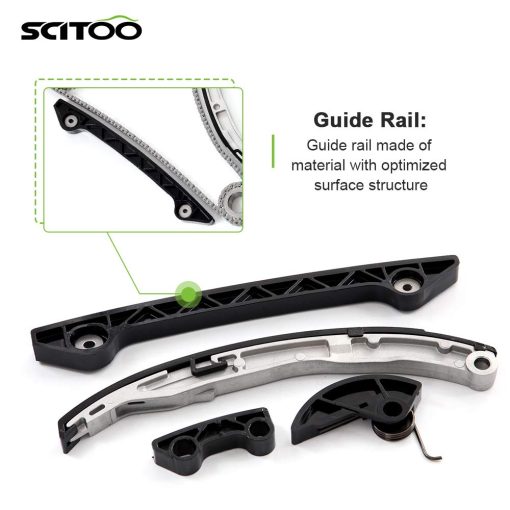 SCITOO LF02-12-500 TKMZ230A Juego de Cadena de Distribucion de Motor Reemplaza para Mazda 3 5 6 Tribute 2.0L 2.3L - Imagen 5