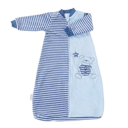 Saco de Dormir para Bebe de Manga Larga 9-24M de Algodon de Terciopelo Calido de BLOOMSTAR de 12-18 Meses - Manta Portatil para Ninos y Ninas Pequenos Bebes - Saco de Dormir Suave para Envolver con Brazos - Tog 2.0 Sleeper de Transicion - Imagen 2