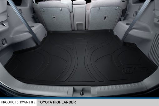 SMARTLINER Forro a medida para maletero con suelo detras de la 2da fila Negro para Toyota Highlander 2008-2013 - Imagen 2