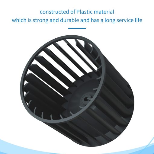 S-97010255 Vent Fan Blower Wheel Squirrel Cage for Broan-Nutone Plastic Blower Wheel Replacement Model S97010255 - Imagen 4
