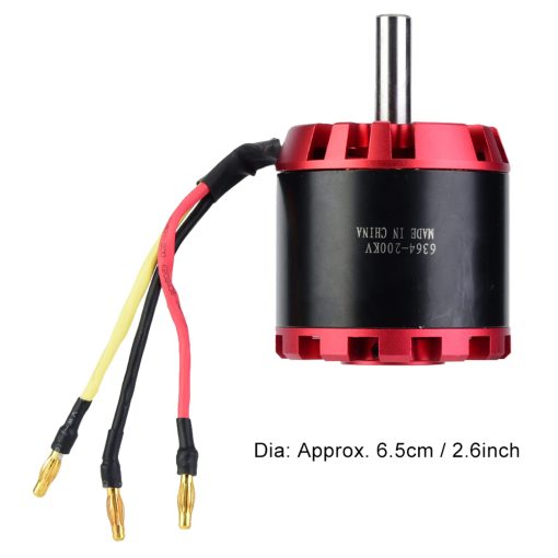 Motor Brushless Sensorless 6364 200KV para Skateboard Electrico de Equilibrio - Imagen 6
