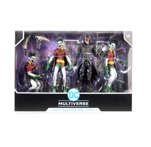 Figura de Accion DC Multiverse Collector Multiverse 7? Batman Who Laughs con Robin