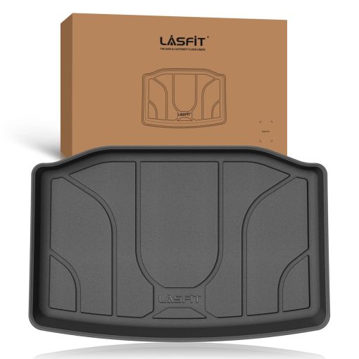 Tapetes de Almacenamiento para Maletero LASFIT para Tesla Model Y 2024-2020, Revestimiento para Maletero Trasero de Todo Clima de Ajuste Personalizado de TPE (Solo para 5 Asientos)