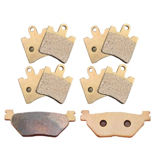 Pastillas de Freno de Disco Delantero Trasero de Moto de Aleacion de Cobre Sinterizado Compatible con Yamaha FJR1300 FJR 1300 2006-2018 XV1900 XV 1900 A Midnight Star 2011-2016 FA423F FA319R
