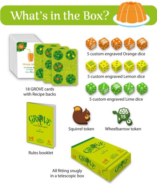 The Harvesting Trilogy - Orchard, Grove, Forage (El set completo de 9 juegos de solitario de recoleccion galardonados)(14+) - Imagen 6