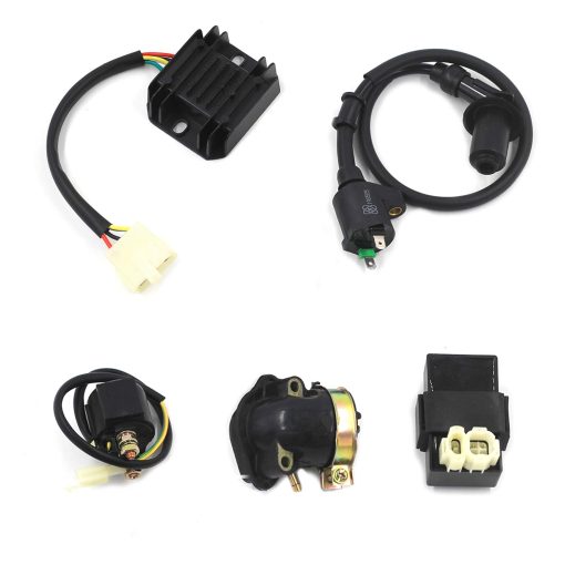 Kit completo de reconstruccion de culata GY6 con valvulas, Trkimal 57.4mm 150cc Big Bore Upgrade Kits para motores 4 tiempos 157QMJ Scooters chinas repuestos moped, partes de motor GY6 Sunl Roketa Peace - Imagen 4