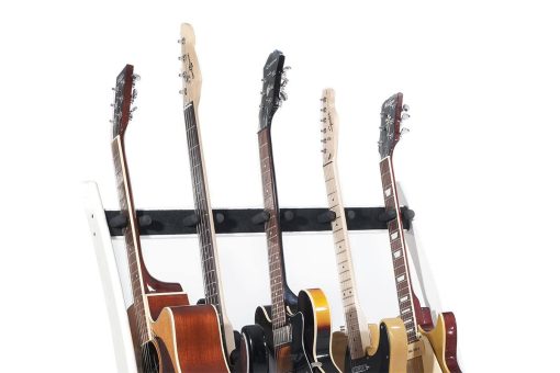 Ruach GR-2 Curve Soporte de guitarra 5 vias personalizable para guitarras y estuches - Blanco - Imagen 4