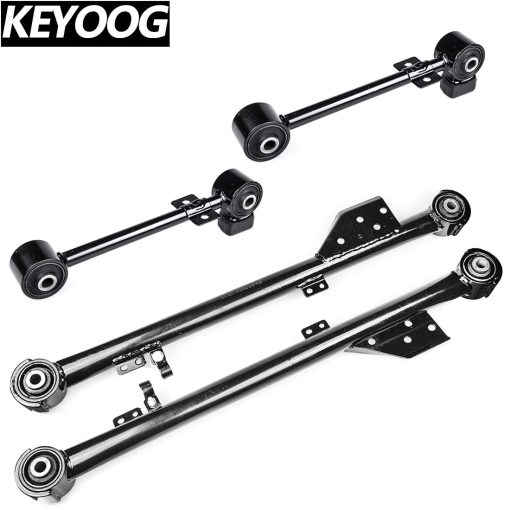 KEYOOG 4Pcs Brazo de Control Trasero Inferior y Superior (Brazo de Arrastre) Para 1997-2003 Infiniti QX4, 97-04 Nissan Pathfinder K660903 x2 K660904 K660905 Lado del Conductor y del Pasajero Suspension - Imagen 2
