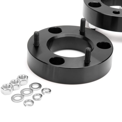 KSP 2" Silverado Kit de Elevacion, 2in Espaciadores de Elevacion de Suspension Delantera Compatible Con Chevy Silverado GMC Sierra 1500 2007-2022, 2pcs Espaciadores de Riel de Aluminio Aumentan 2inch de Espacio en Camionetas y Camiones - Imagen 9