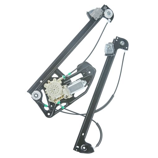 YHTAUTO Regulador de Ventana Electrica Delantera Lado del Pasajero con Motor de 2 Pines con Vidrio Aislante para BMW E38 740i 740iL 750iL 1995-2001, Sedan de 4 Puertas