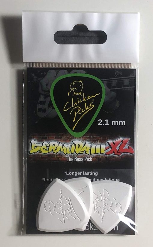 3 x ChickenPicks Bermuda III-XL 2.1mm puas para guitarra - Imagen 7