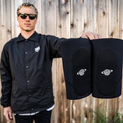 Rodilleras Space Brace - Modelo de Firma de Dennis Enarson | Tamano: Pequeno (27 - 39cm) | para Todas las Actividades de Ocio y Deportivas - Imagen 3