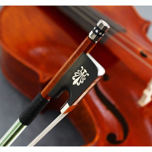 Arco de violonchelo VingoBow de tamano 4/4 en Pernambuco para nivel de concierto! Tono calido bien equilibrado y buena flexibilidad, Art No.860C - Imagen 7