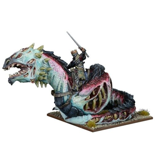 Juego de figuras Mantic MGKWU203 Rey Revenante sobre Wyrm No Muerto
