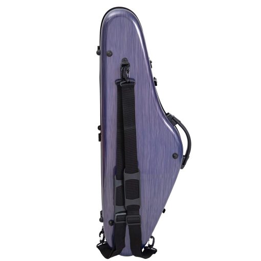 Estuche Aileen CSV-F18 para Violin 4/4 de Tamaño Completo de Lujo con Higrometro Suspension, Morado - Imagen 2