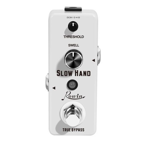 Pedal de Guitarra Digital Slow Hand Rowin para Guitarra Electrica Bajo Bypass Verdadero (LEF-326)