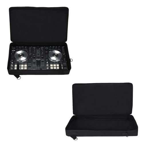 Estuche de almacenamiento para controlador de DJ Nbike para Pioneer DDJ-SR 2 Bolsa de hombro Mochila Forro interno engrosado Anti-impacto Puede colocar computadora Multifuncional Fiesta Actuacion de calle Al aire libre Bolsa de DJ portatil - Imagen 3