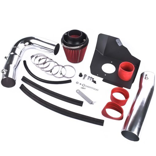 Kit de admision de aire frio Koomaha HI-DG-12RD de repuesto para Chrysler 300 Dodge Challenger Charger 3.6L V6 2011-2017, rojo - Imagen 3