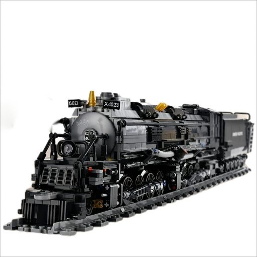 Kit de Construccion de Tren a Vapor Badboy, Set de Exhibicion de Locomotora a Vapor Coleccionable, Gran Set de Tren con Vias de Tren, Regalo Superior para Amantes de los Trenes (1608 Piezas)