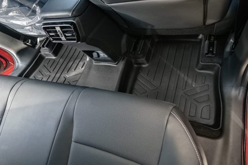 Tapetes de Piso Personalizados SMARTLINER para 2 Filas Color Negro Compatible con Lexus NX/NX Hybrid 2022-2025 - Imagen 4