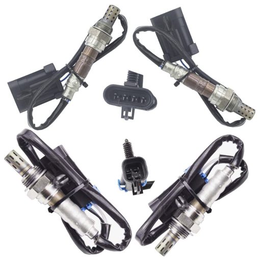 Sangyue 4PCS Sensor de Oxigeno O2 1 y 2 para 2000-2001 Chevrolet Silverado 1500 Suburban 1500 GMC Sierra 1500 (Exc. Vehiculo Fabricado en Canada) Arriba + Abajo