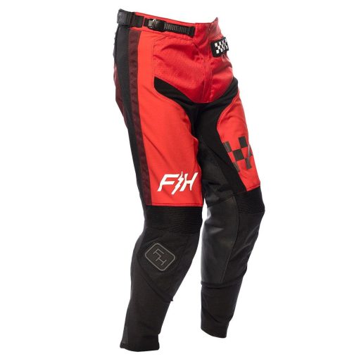Pantalon FASTHOUSE Speed Style (Rojo/Negro, Talla 38) - Imagen 3