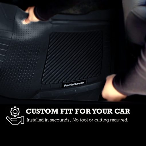 Tapetes Personalizados PantsSaver para Volvo XC70 2008-2016 Proteccion contra Todo Clima - Juego de 4 Piezas (Beige) - Gran Proteccion con Borde Alto Ideal para Atrapar Derrames - Imagen 2