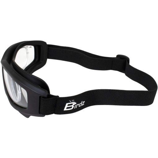 Gafas De Seguridad Birdz Flyer Extreme Sports Construction Super Seal - Lentes Claros, Humo y Amarillos con Adaptador RX - Imagen 5