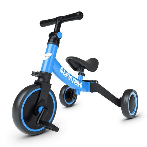 Bicicleta para ninos besrey 5 en 1 para ninos de 1 a 4 anos, triciclo para ninos, juguete para nino y nina, entrenamiento de equilibrio, pedales desmontables - Imagen 4