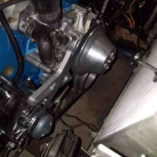 Kit de Polea de Alternador 3V de Ciguenal 2V de Bomba de Agua Compatible con Ford Small Block 302 351w 351C 351W 351M 400 V8 5.0L - Imagen 4