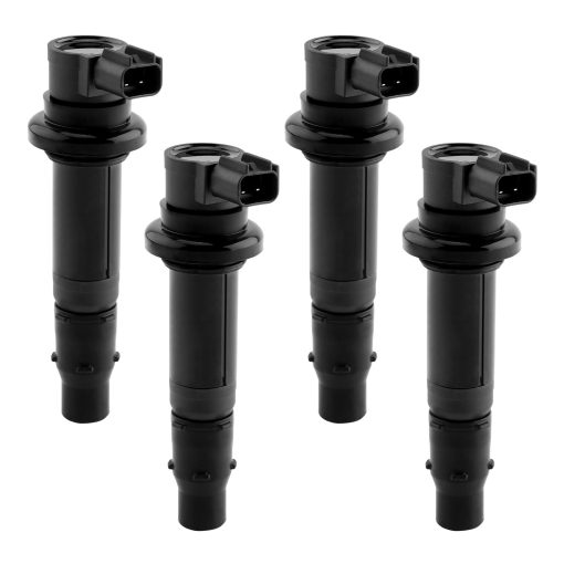 Paquete de 4 Bobinas de Encendido Compatible con Yamaha 2003-2007 YZF R6| 2002-2006 YZF R1| 2006-2014 FZ1 y Mas Sustituye# F6T558, 5VY-82310-00-00