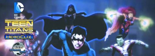 Teen Titans Heroclix Booster Brick [8 boosters regulares + 1 super booster]