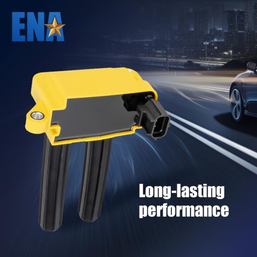 ENA Conjunto de 8 Bobinas de Encendido Amarillas V8 5.7L Compatible con Chrysler Dodge Ram Jeep 300 Aspen Challenger Durango Magnum Charger Commander Grand Cherokee 2005-2020 Bobinas para UF504 C1526 56029129AA - Imagen 7
