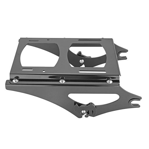 WeiSen Portaequipajes Trasero Desmontable para Harley Touring Road King Electra Road Street Glide 2009-2013 Negro Brillante - Imagen 6