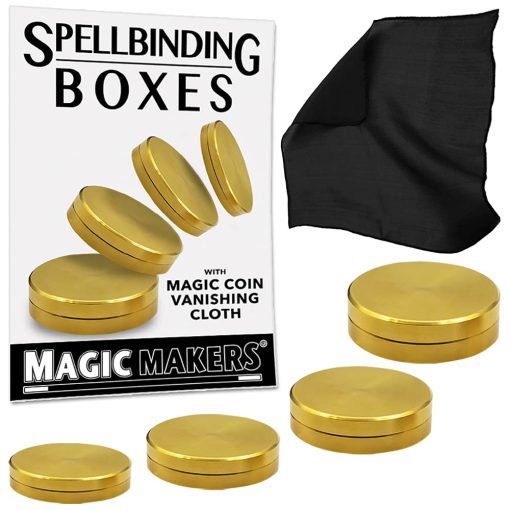 Cajas Encantadas de Magic Makers - Pano de Desaparicion Profesional Incluido