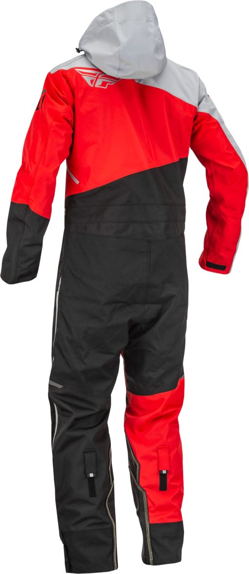 Monosuit Fly Racing 2023 Cobalt Shell (Rojo/Gris, XX-Grande) - Imagen 2