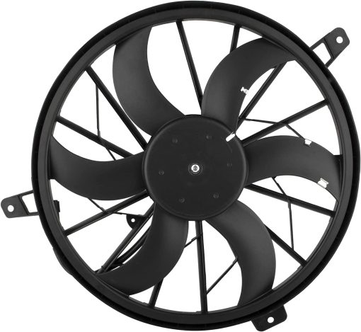 MYSMOT 620-010 Ventilador de Condensador de Radiador Compatible con Jeep Liberty 3.7L V6 2002-2003 / Jeep Grand Cherokee 4.0L L6 4.7L V8 1999-2003 - Imagen 2
