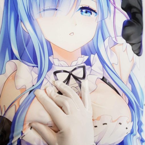 Kit de Protesis de Seno de Silicona Mh-LIFE para Almohada Dakimakura con Funda de Almohada de Anime, Suave, Forma Redonda (1400g/par, 160x50cm) - Imagen 4
