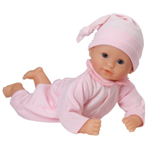 Muneca para bebe Corolle Bebe Calin Encantadora Pastel - Muneca de 12" con Cuerpo Suave, Traje Rosa, Ojos que se Abren y Cierran al Dormir, con Aroma a Vainilla, para Ninos de 18 Meses en Adelante