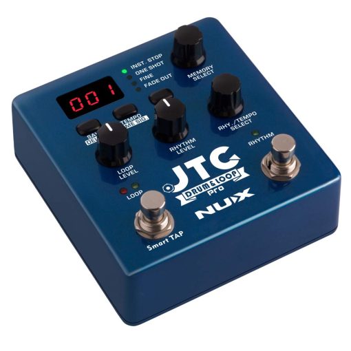 Pedal de Loop NUX JTC PRO con interruptor dual, 6 horas de tiempo de grabacion, calidad de 24 bits y frecuencia de muestreo de 44,1 kHz - Imagen 3