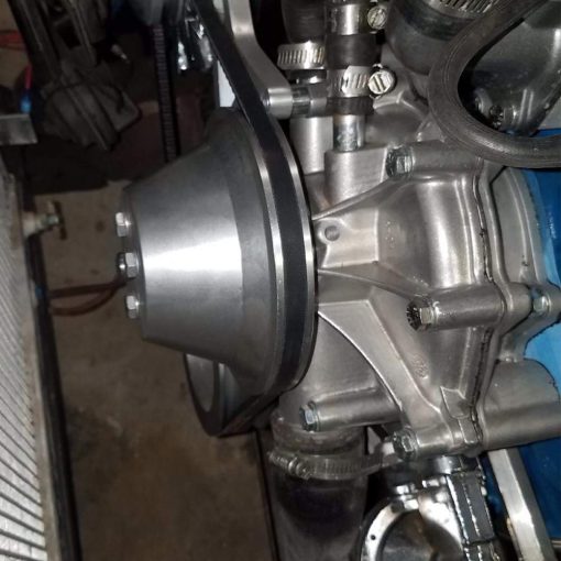 Kit de Polea de Alternador 3V de Ciguenal 2V de Bomba de Agua Compatible con Ford Small Block 302 351w 351C 351W 351M 400 V8 5.0L - Imagen 5