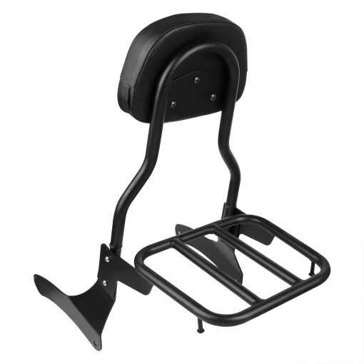 Respaldo para pasajero trasero y asiento de reemplazo para Kawasaki Vulcan VN900 Custom Classic 1996-2018 con parrilla desmontable (para VN900-B) - Imagen 3