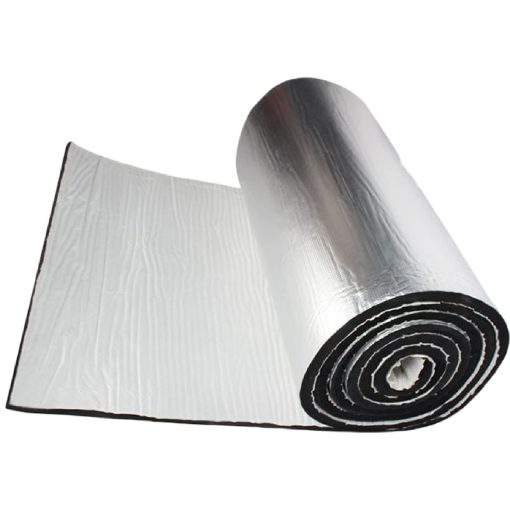 Forro para Capo Zijmat Aislante Acustico Termico 32" x 55" x .62" de Espesor Autoadhesivo Espuma aislante de Aluminio - Cara de Papel de Aluminio - Imagen 4