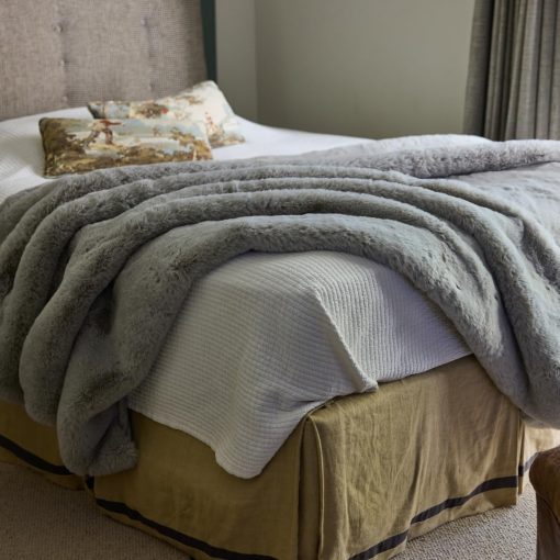 Manta Nuzzie SnuggleLuxe - Earl Grey (50"x60") - Imagen 5