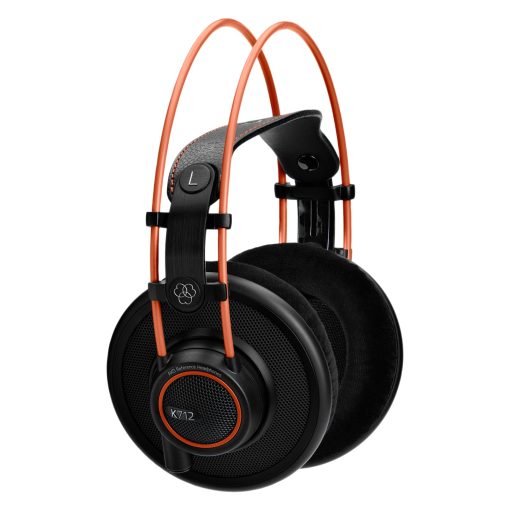 AKG Pro Audio K712 PRO Auriculares de estudio de referencia sobre oido, abiertos, cable plano