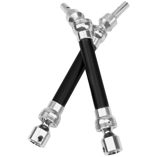 4Pcs ShareGoo Eje de Transmision Delantero Trasero CVD con Adaptador Hexagonal Compatible con 1/8 Arrma Typhon 4x4 3s BLX y Typhon 550 Mega Piezas de Actualizacion para Coche RC (Negro) - Imagen 4