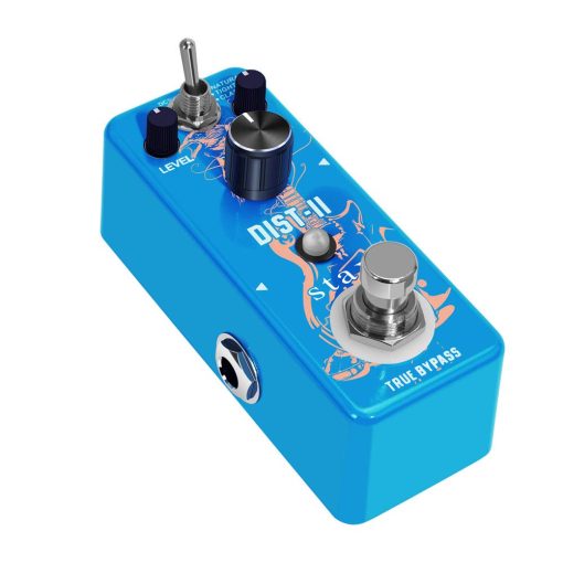 Pedal de Distorsion para Guitarra Stax Solo de Alta Ganancia Pedales de Distorsion para Guitarra Electrica Accesorios para Guitarra Electrica con Respuesta Dinamica y Definicion con Tamano Mini True Bypass - Imagen 3