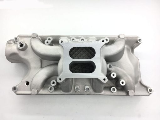 Multiple de admision de aluminio SBF de doble plano para Ford 260 289 302 Windsor Small Block Idle-6000RPM (DM-3212-N)