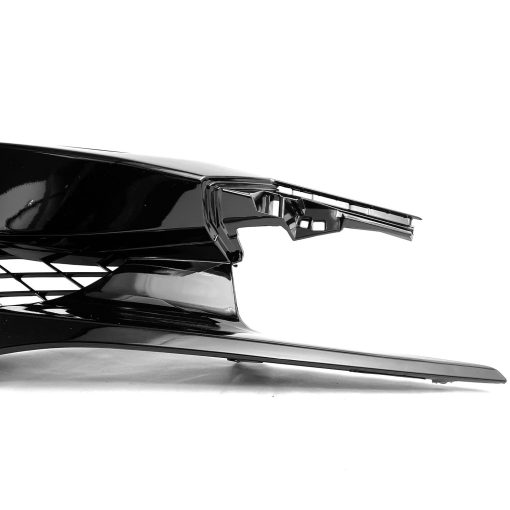 Rejilla de malla para capo delantero de Collect Light para Honda Civic FK8 Tipo R Estilo 2016-2018 Negro Brillante Parrilla delantera - Imagen 4